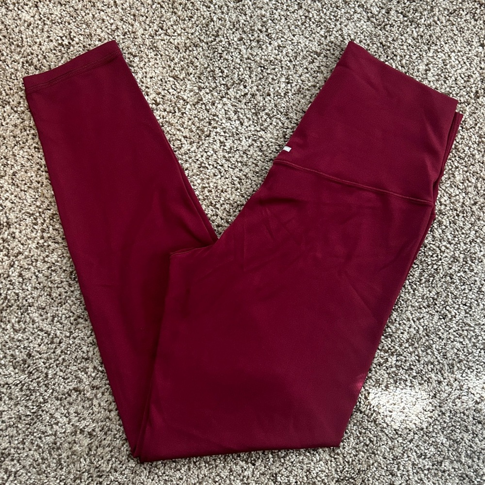 American Eagle Offline high waited leggings! Red in size medium!